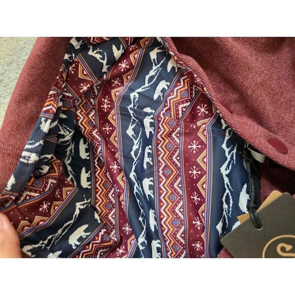 Swannies Golf CHALET HOODIE, Maroon S NWT - Picture 11 of 11